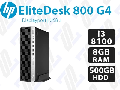 HP-EliteDesk-800-G4-SFF-i3-8100