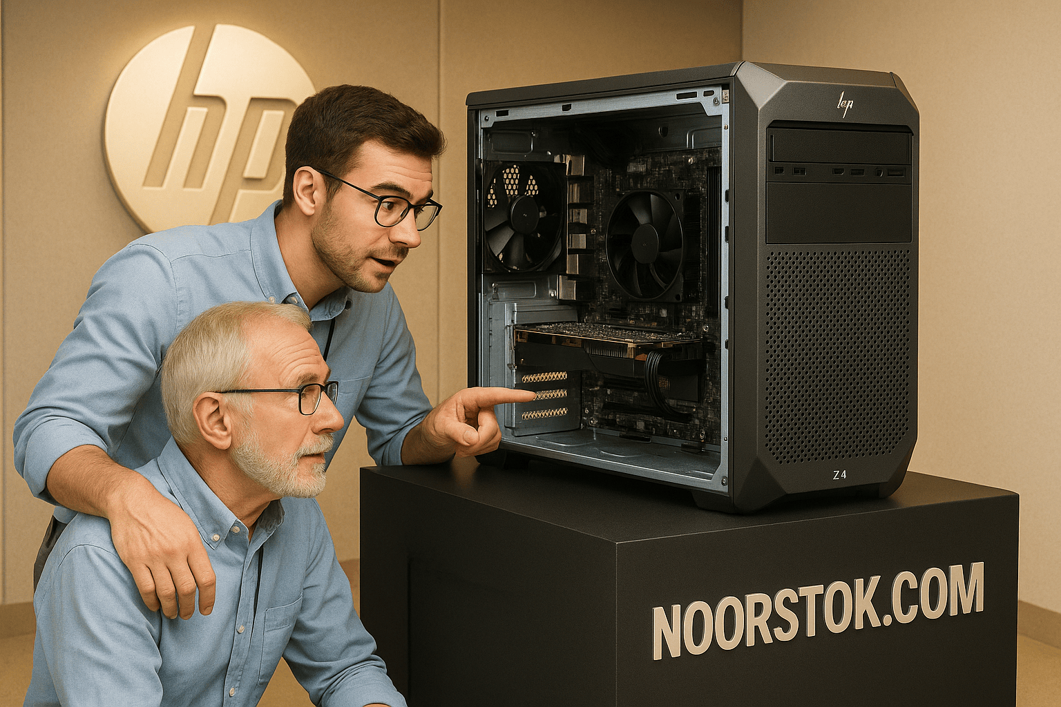 کیس HP Z4 G4 WORKSTATION با پردازنده XEON از فروشگاه نور استوک