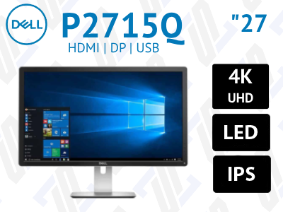 مانیتور استوک Dell P2715Q سایز 27 اینچ