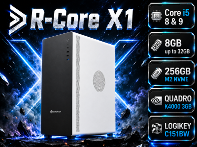 کیس رندرینگ استوک R-CORE X1 با پردازنده نسل 8 و 9 با ضمانت سلامت کالا از فروشگاه نور استوک